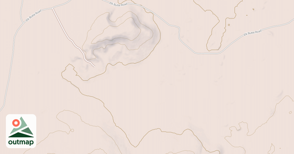 Map of ELK BUTTE PIT
