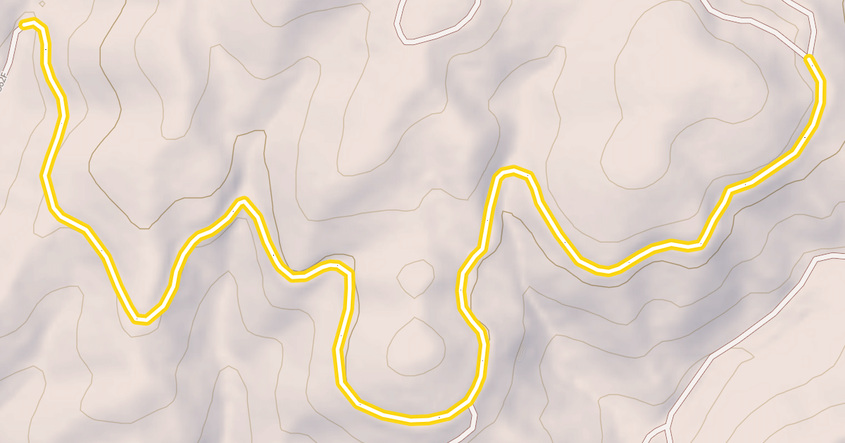 Map preview of Skyline Yurt Access