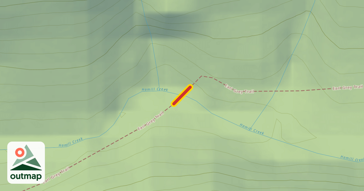 Map of Earl Grey Trail