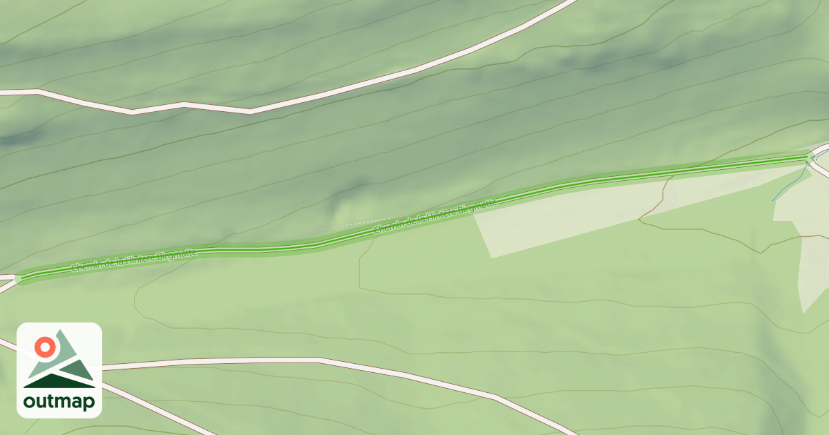 Map of Chemin de la Hintere Birgmatte
