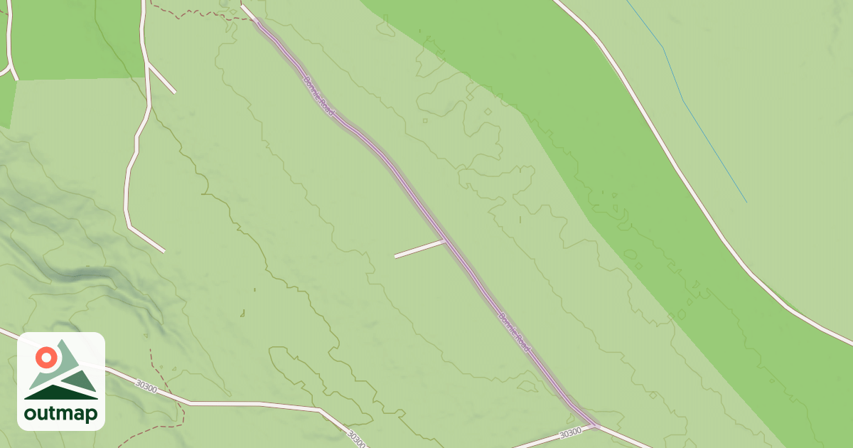 Map of Bonnie Road