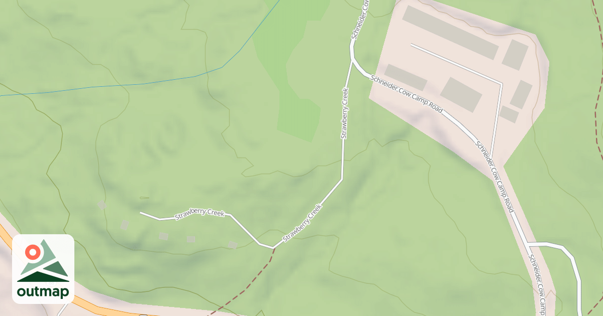 Map of CAPLES SPUR DEE