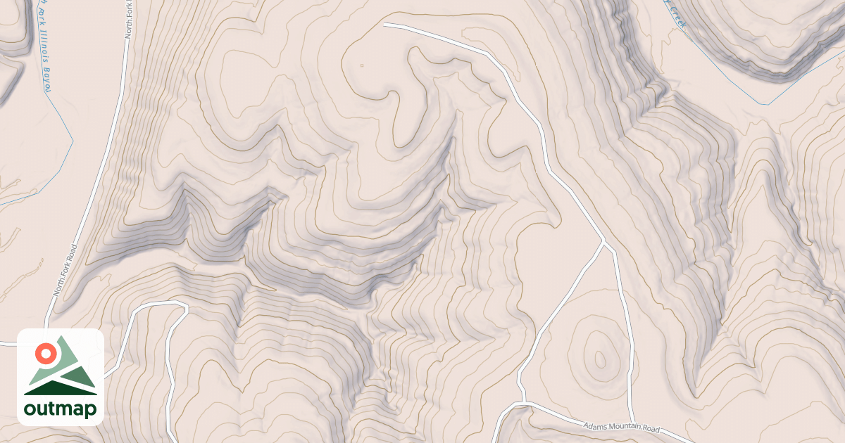 Map of USFS Motor Vehicle Use Map Roads {08B63BD2-A82F-4476-AC4E-4A6EEFA7BB14}