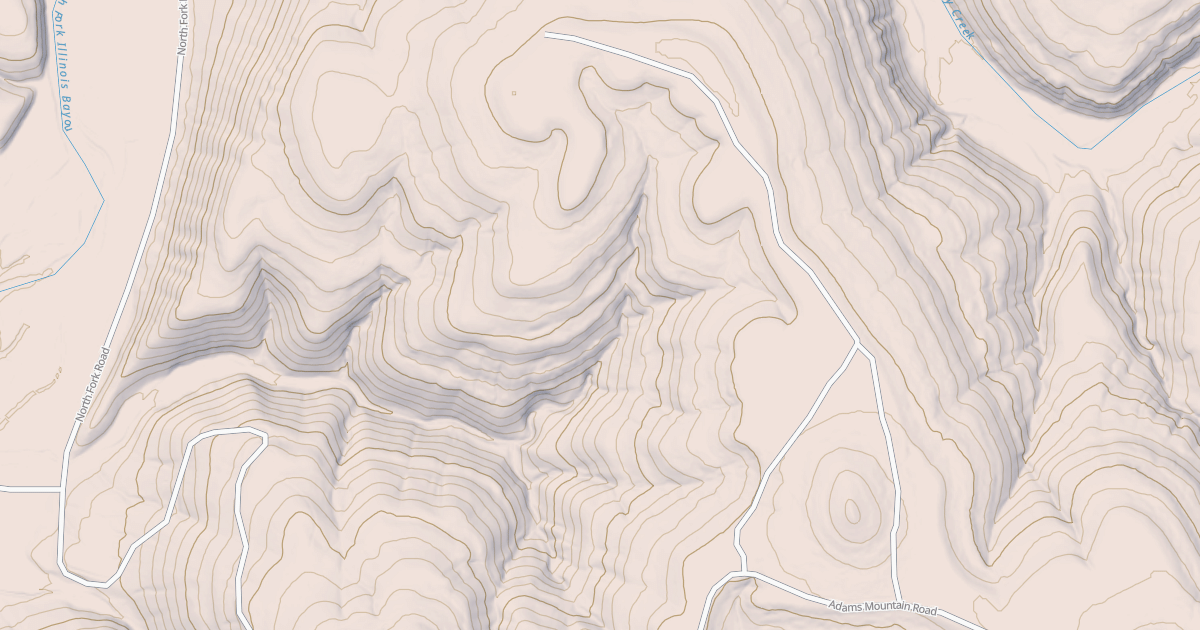 Map preview of USFS Motor Vehicle Use Map Roads {08B63BD2-A82F-4476-AC4E-4A6EEFA7BB14}