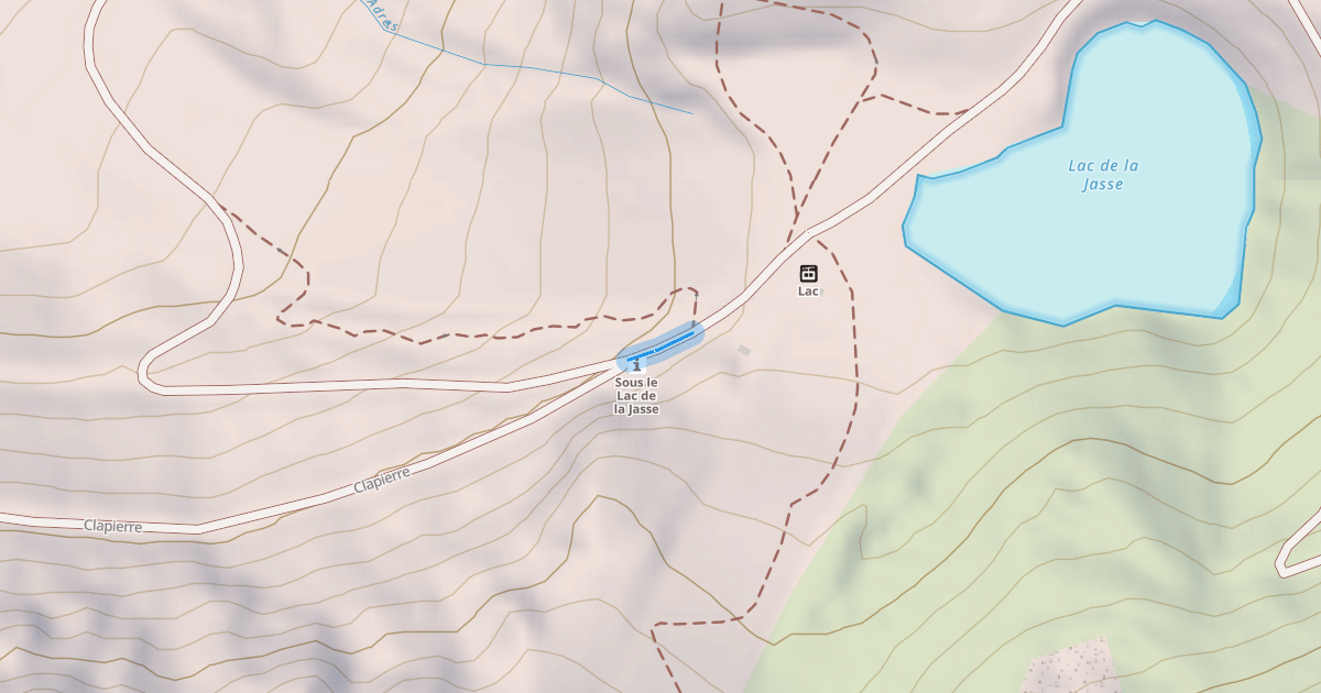 Map preview of Clapierre