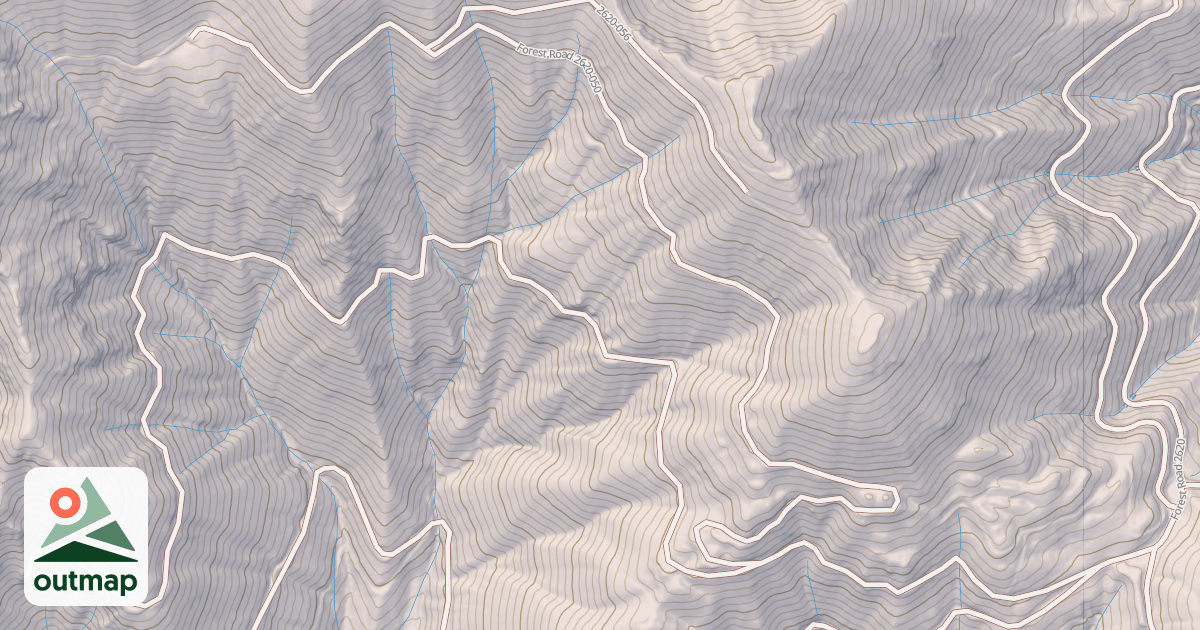 Map of USFS National Forest System Roads {3DAE8121-D808-4B9B-A6BB-91849554C194}