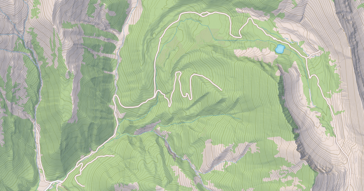 Map preview of DRY CREEK