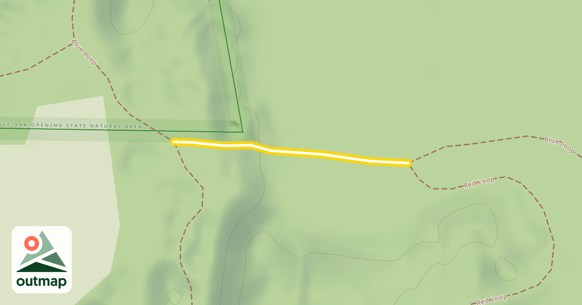 Map of Blue Loop