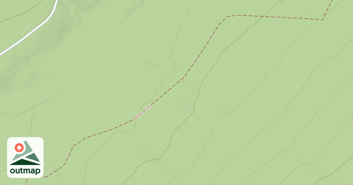 Map of Colonel Denning State Park and Tuscarora State Forest Trails