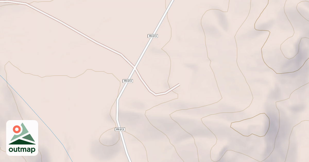 Map of FOSSETT GULCH B