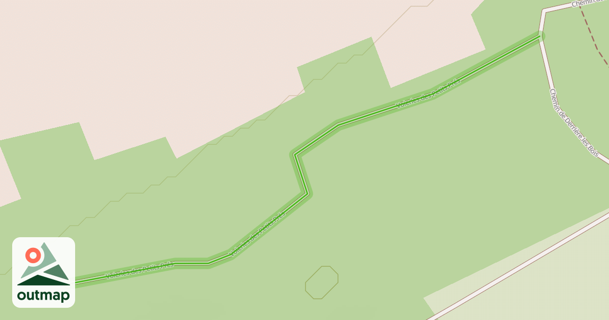 Map of Voieries des Petits Prés