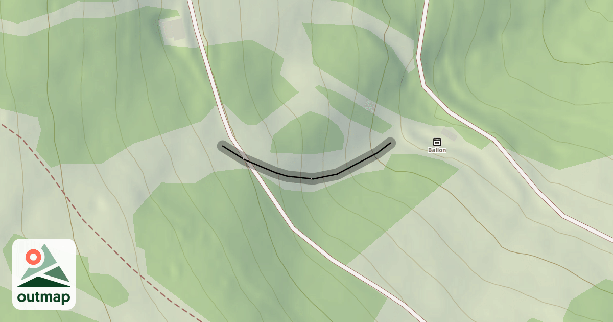 Map of Le Mur