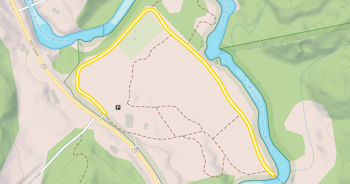 Map preview of North Branch Trail