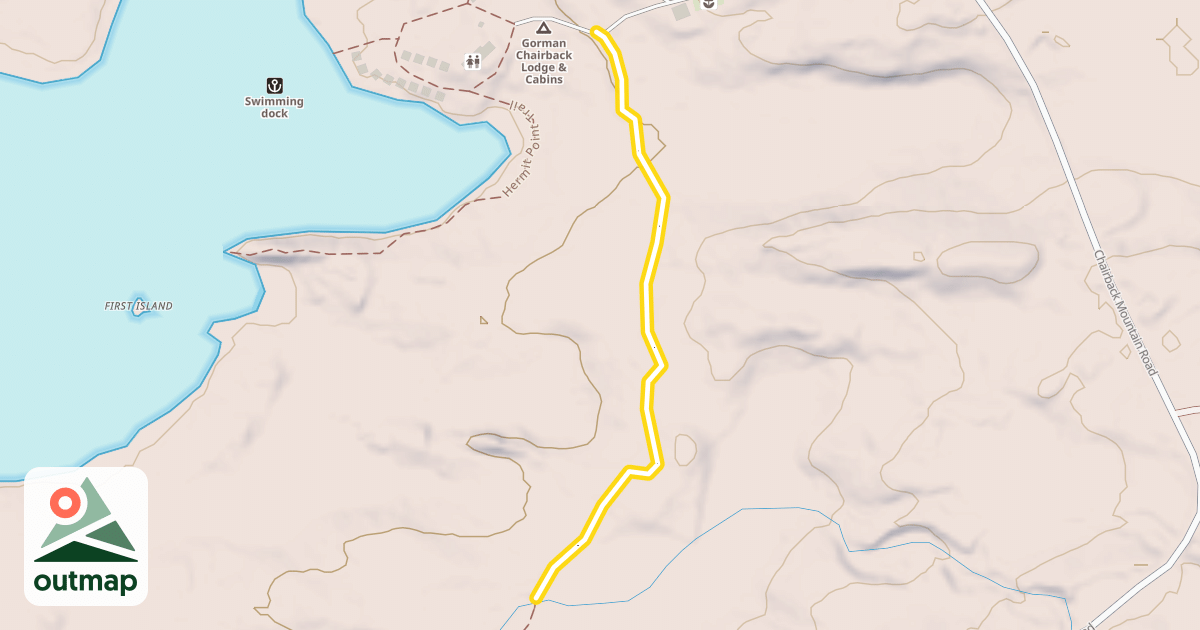 Map of Long Pond Trail
