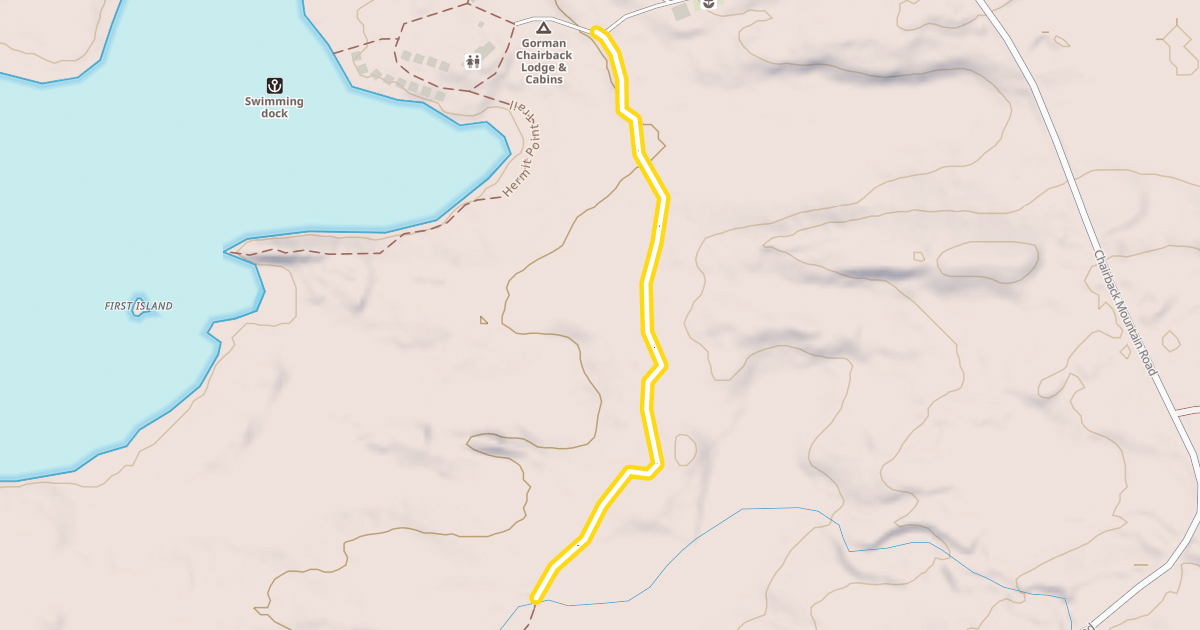 Map preview of Long Pond Trail