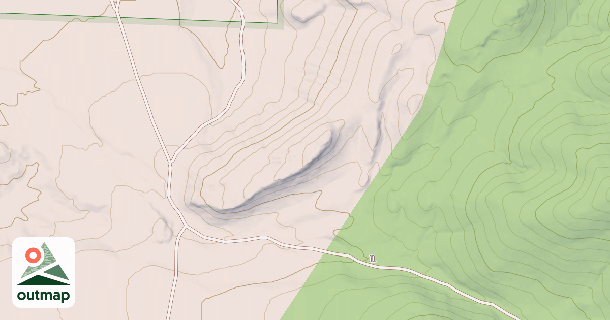 Map of NORTH WATTLES