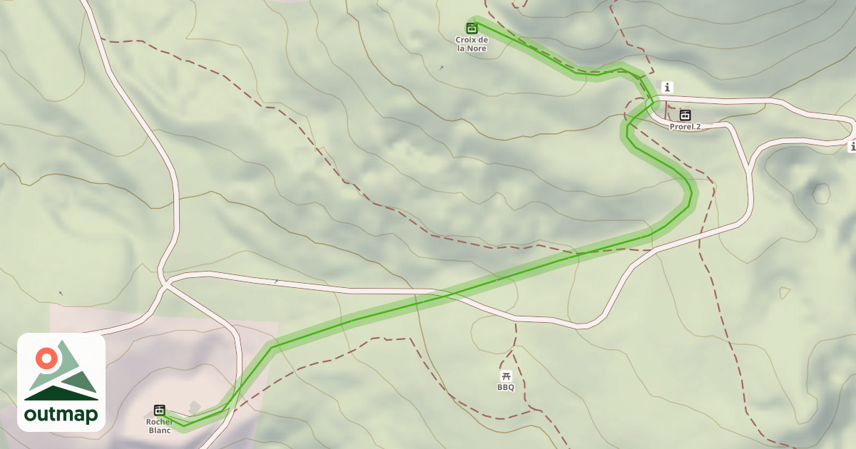 Map of Pelvoux