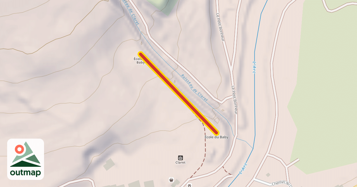 Map of École du Baby