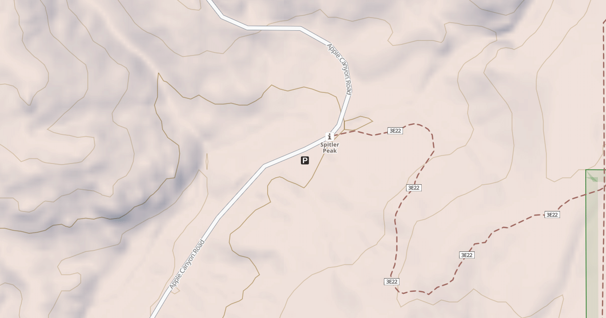 Map preview of APPLE CANYON PARKING