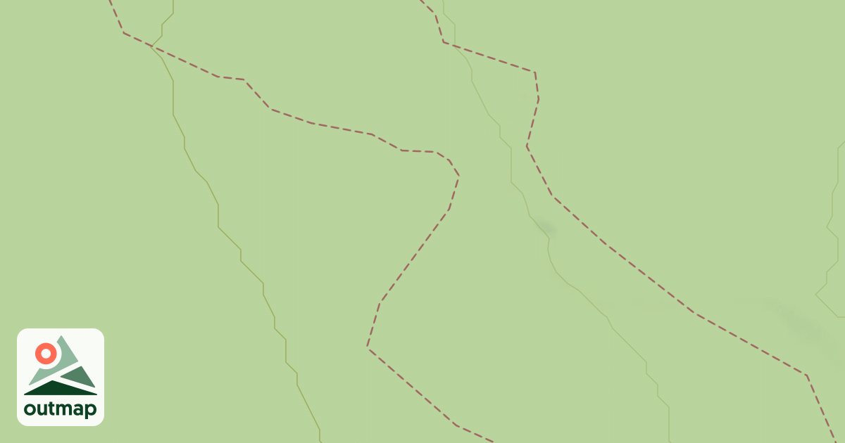 Map of Prince Gallitzin State Park Trails