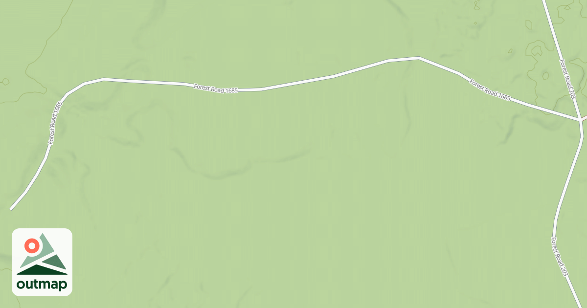 Map of FR 1685