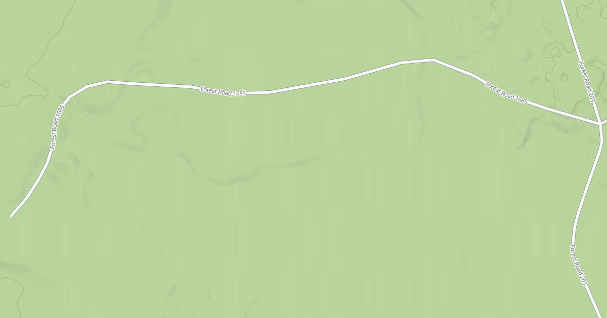 Map preview of FR 1685