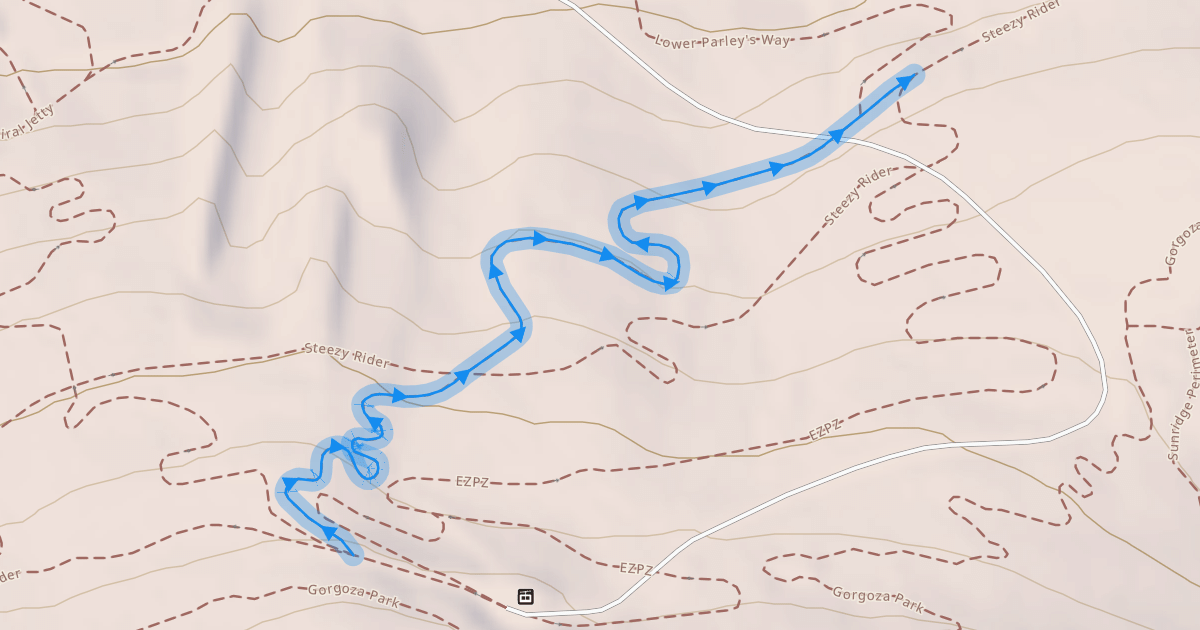 Map preview of Parley's Way