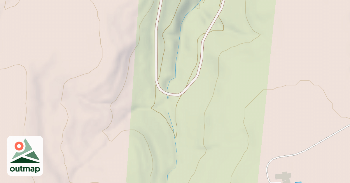 Map of Big Woods Canyon Atv Trail