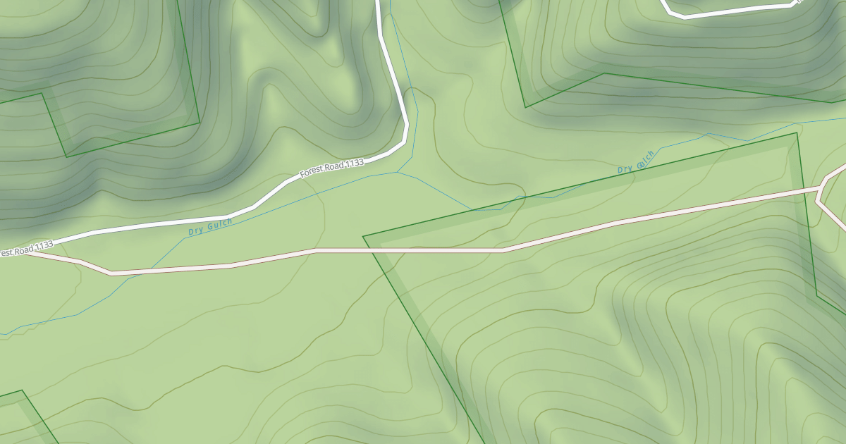 Map preview of DRY GULCH RD