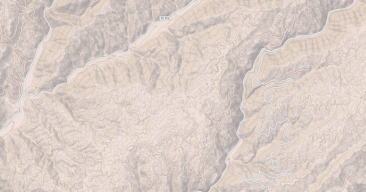 Map preview of CROOKED PIKE LOOP