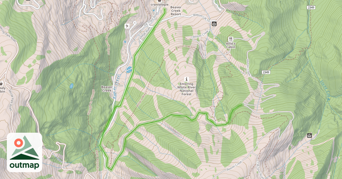 Map of Dally