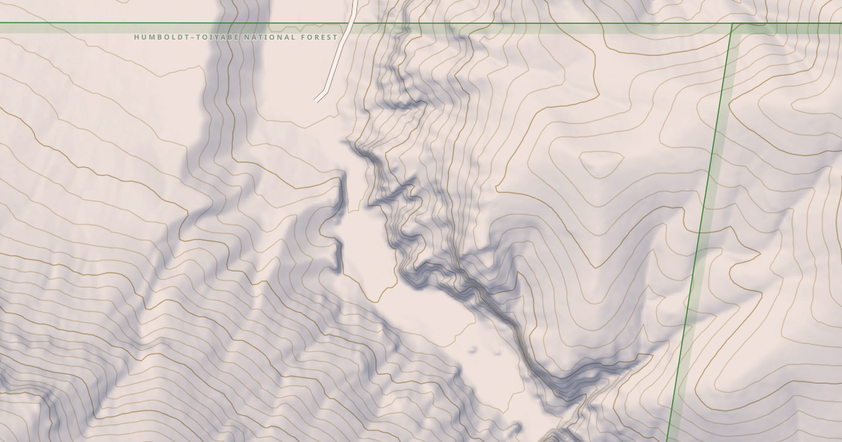 Map preview of HOOPER CANYON