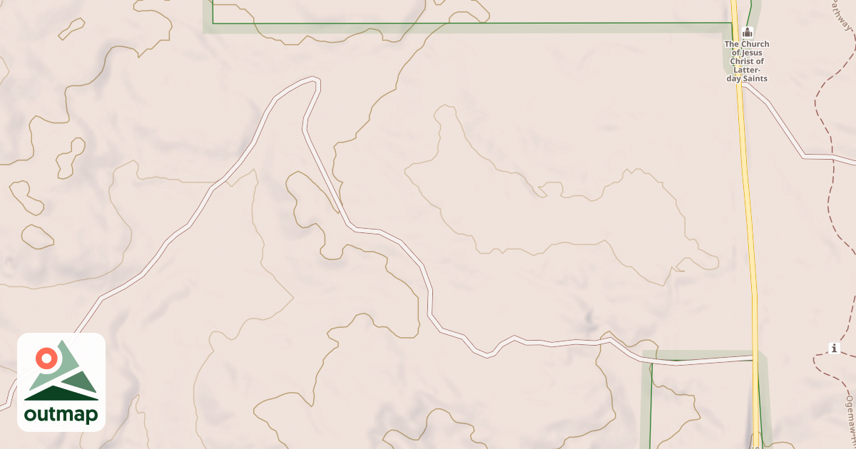 Map of Ambrose Lake To Ogemaw Hills Trail