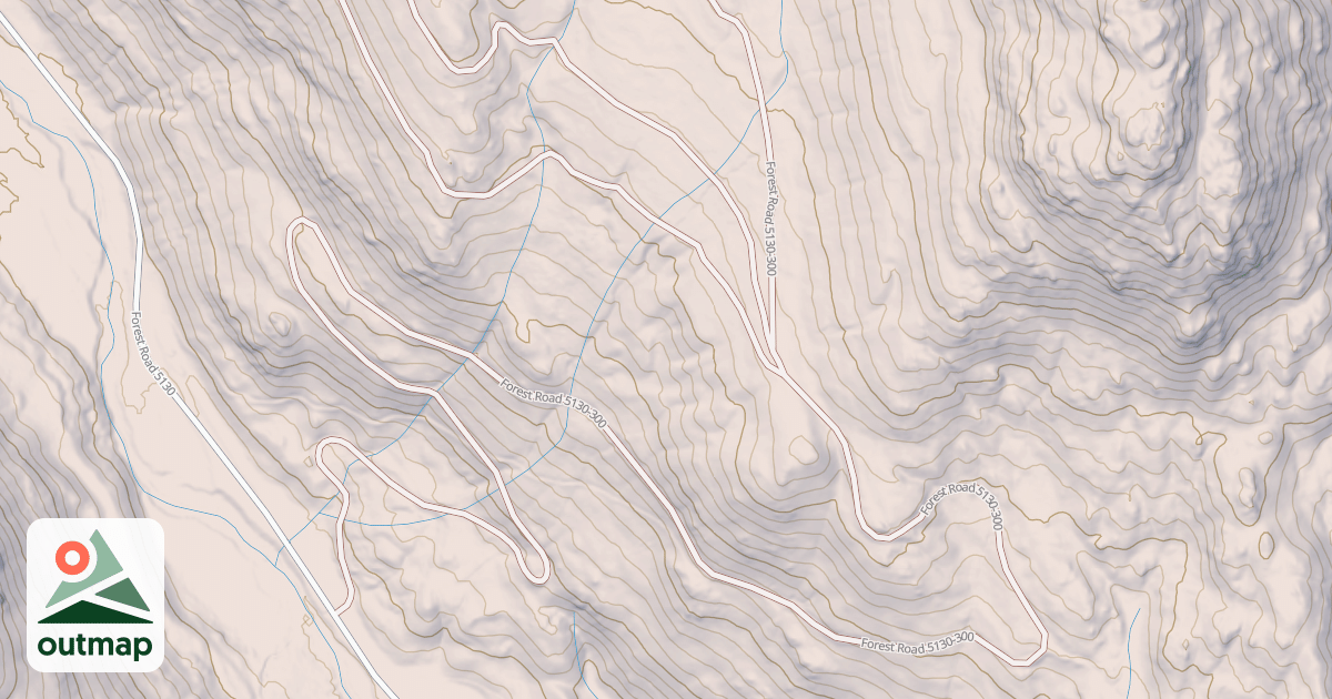 Map of LAMB BUTTE