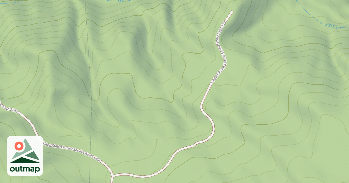 Map of USFS Motor Vehicle Use Map Roads {39054BBC-B74C-444D-AA7A-FAA6EE85EA71}