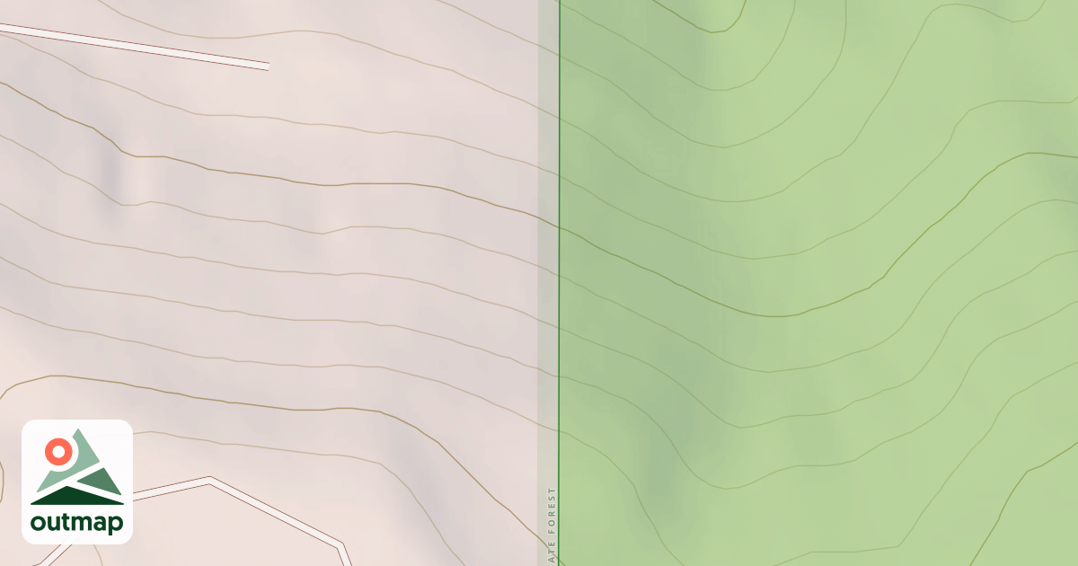 Map of Woody's Plunge