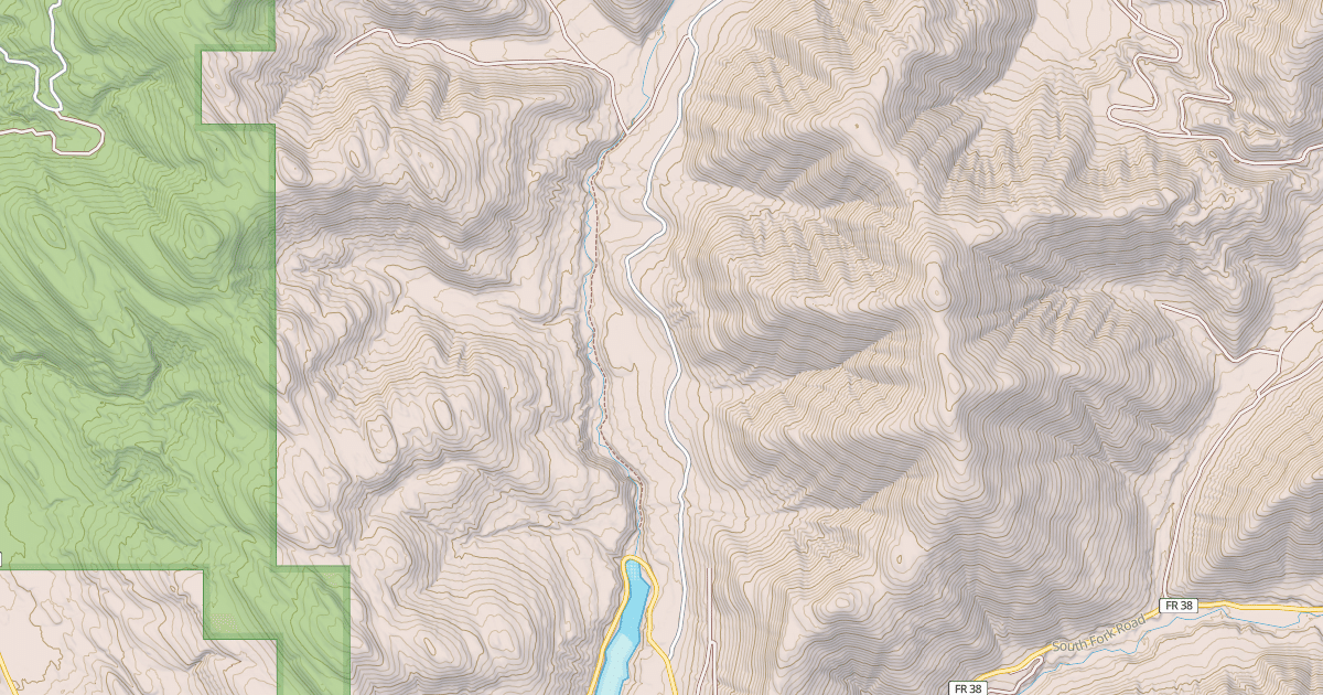 Map preview of EMERY CREEK