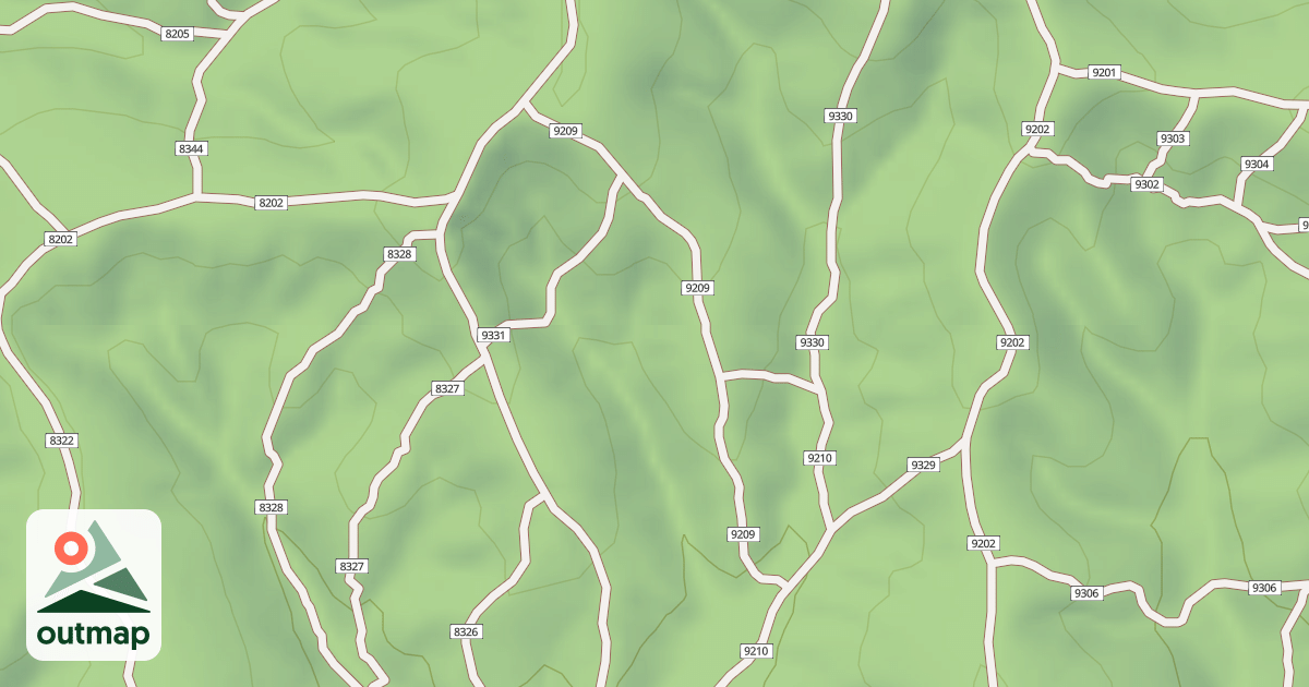 Map of USFS Motor Vehicle Use Map Trails 19279