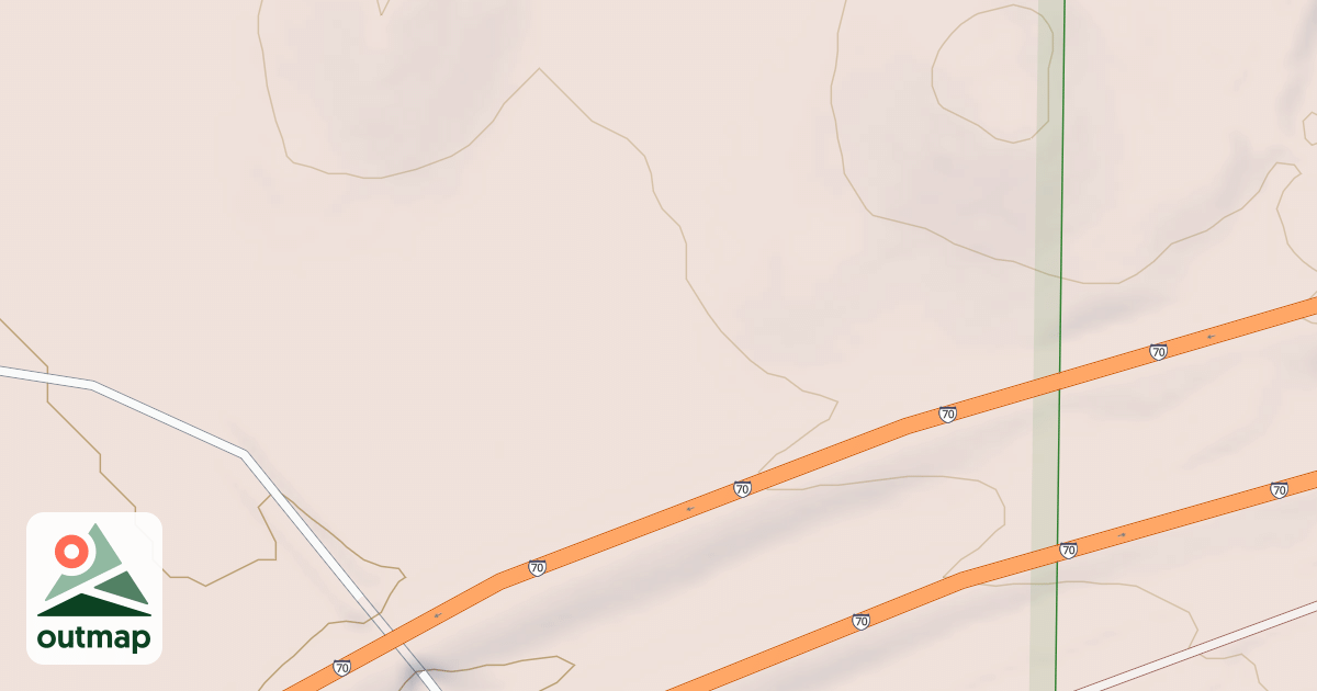 Map of 40888