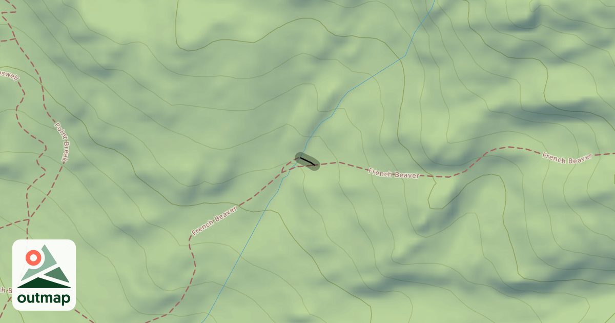 Map of French Beaver