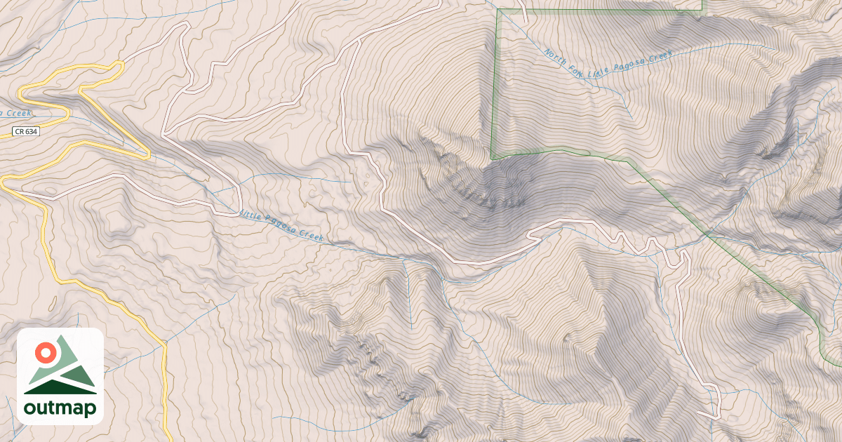 Map of BLACK MTN