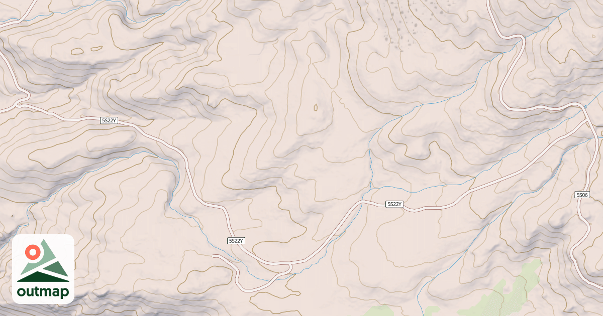Map of BIG CHIEF ROAD