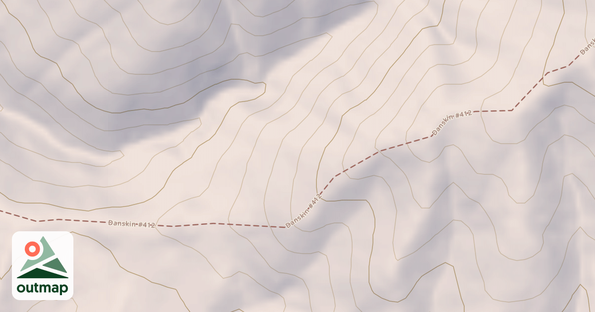 Map of Danskin #412