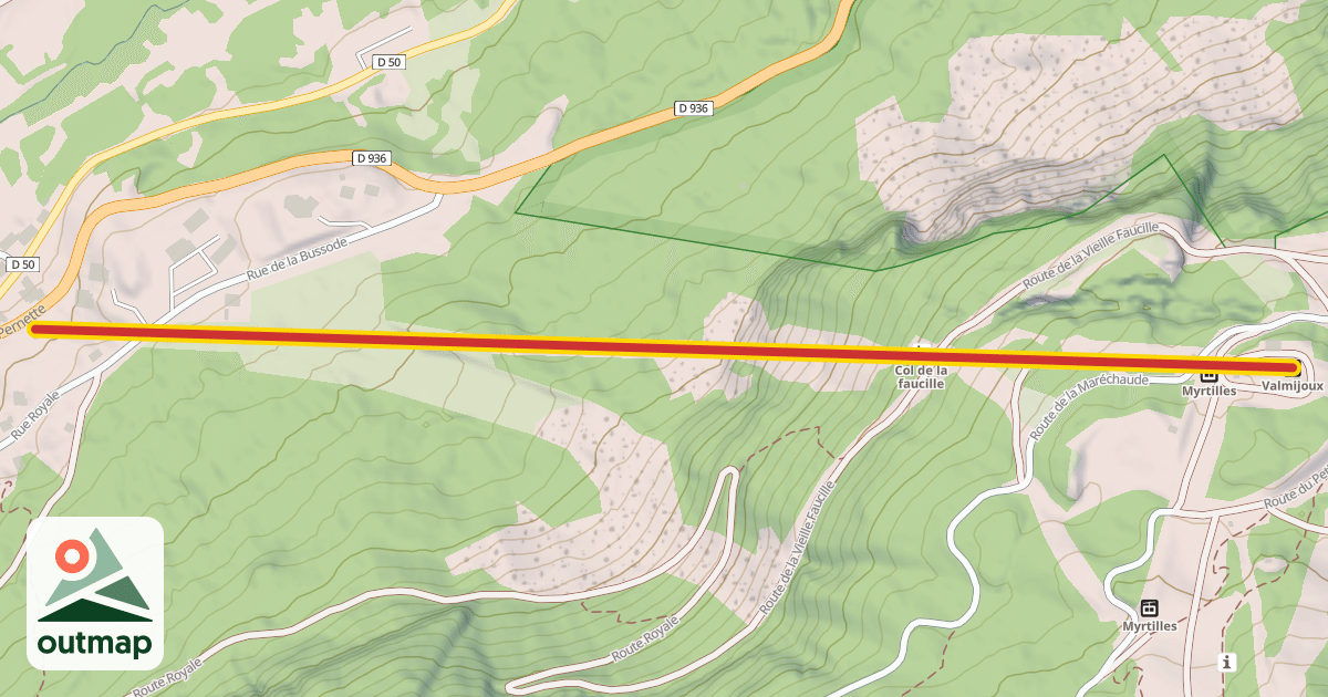 Map of Valmijoux