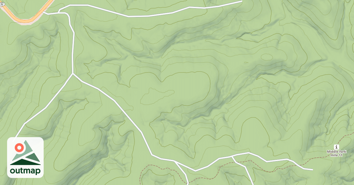 Map of TURNER CEMETERY