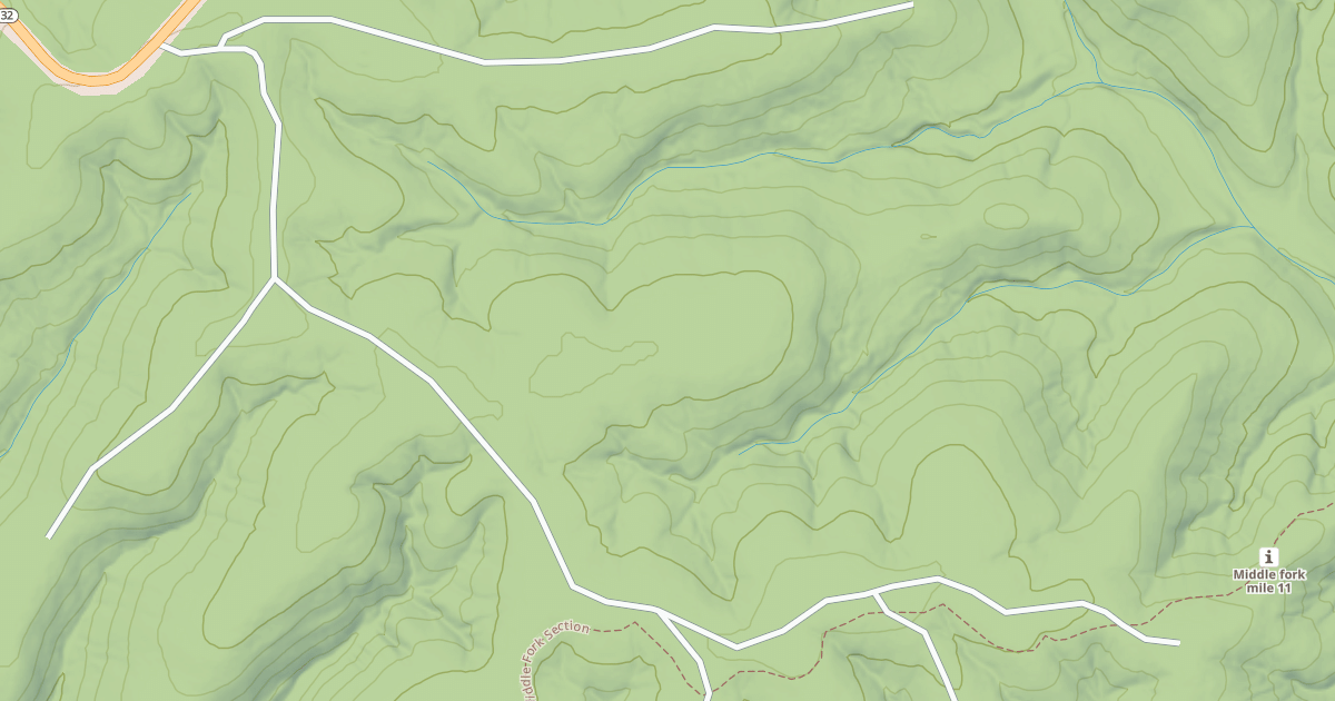 Map preview of TURNER CEMETERY