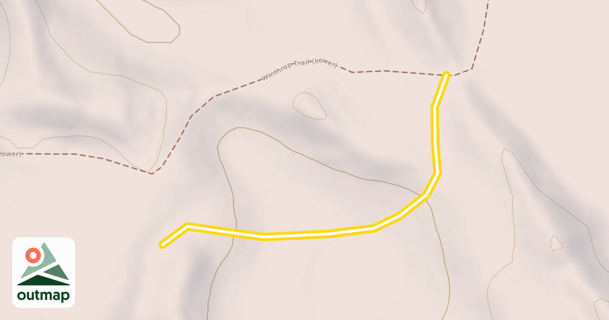 Map of Barnsley Lake