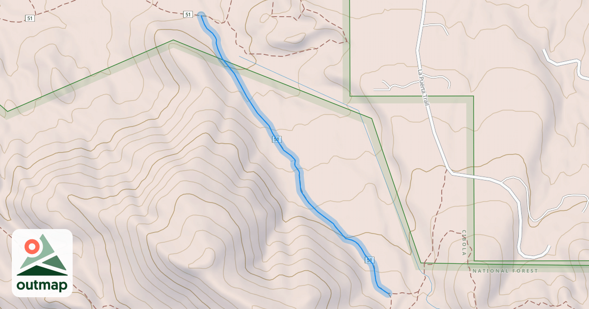 Map of Strip Mine Trail (51)