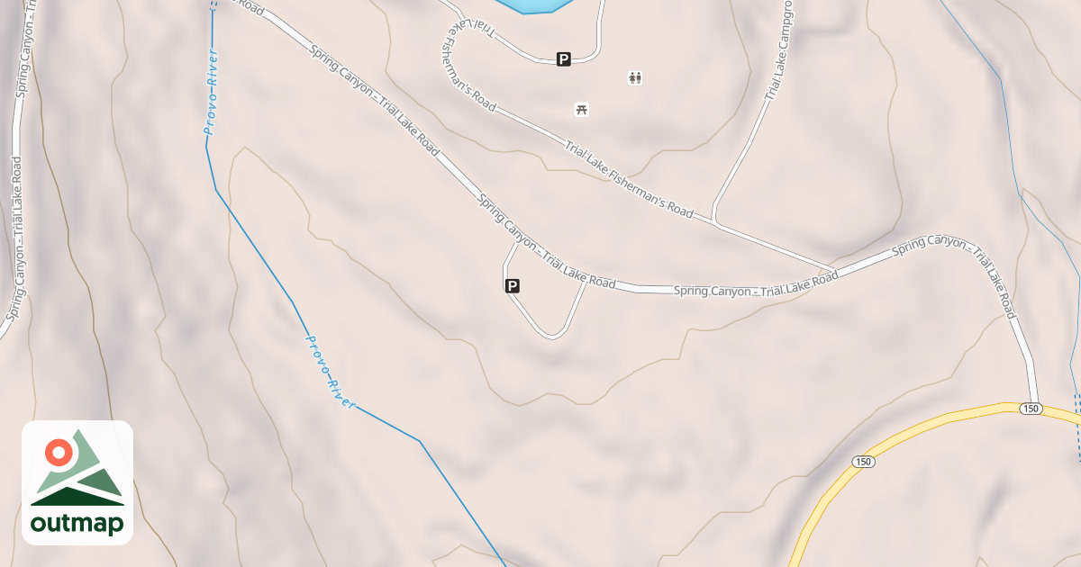 Map of CRYSTAL LK OVERFLOW PARKING