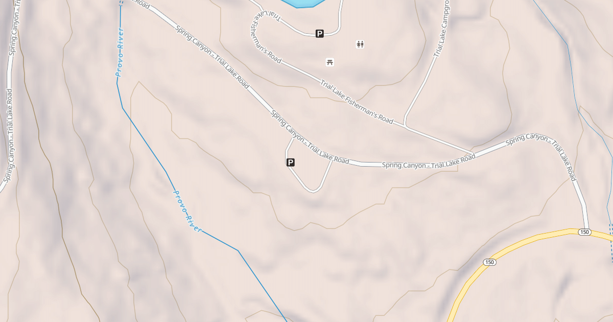 Map preview of CRYSTAL LK OVERFLOW PARKING